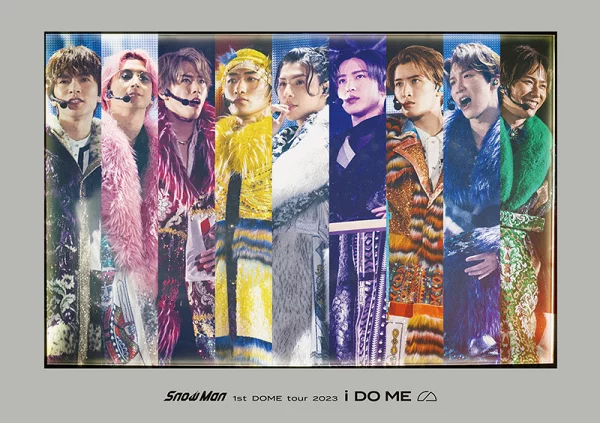 Snow Man 第一届 DOME 巡演 2023 i DO ME (普通版 DVD) Snow Man