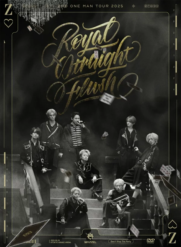 MAZZEL 2nd One Man Tour 2025 “皇家同花顺” (普通版 DVD) MAZZEL
