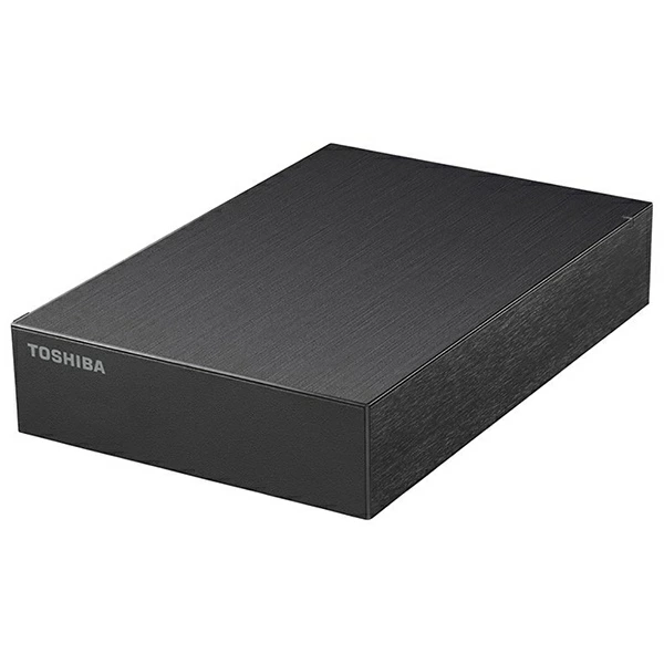 【参与赢取高达20000积分|直到6/25]东芝|东芝 HD-TDA6U3-B 外置硬盘 USB-A 连接 东芝 Canvio 台式机（兼容电视和电脑） 黑色 [6TB / 固定式]