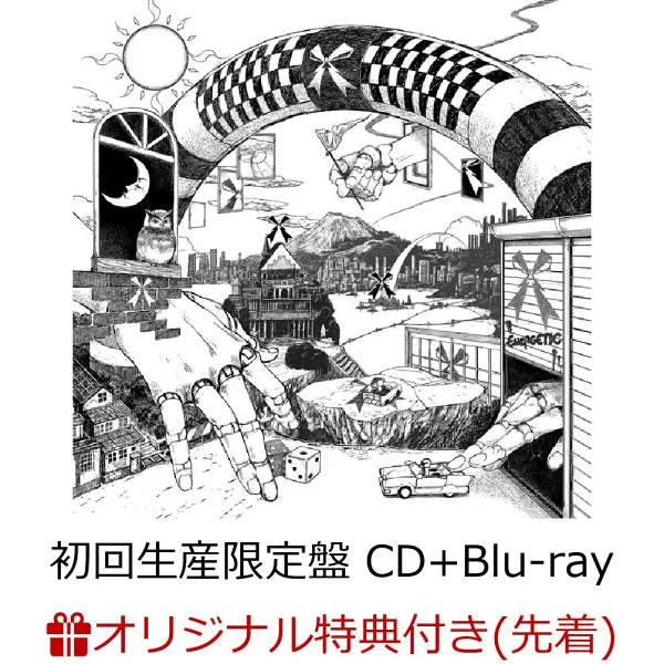 初次限定【乐天图书限定先到先得优待】ENERGETIC（初回限定版 CD + Blu-ray）（多箱）原创优待 BAND-MAID