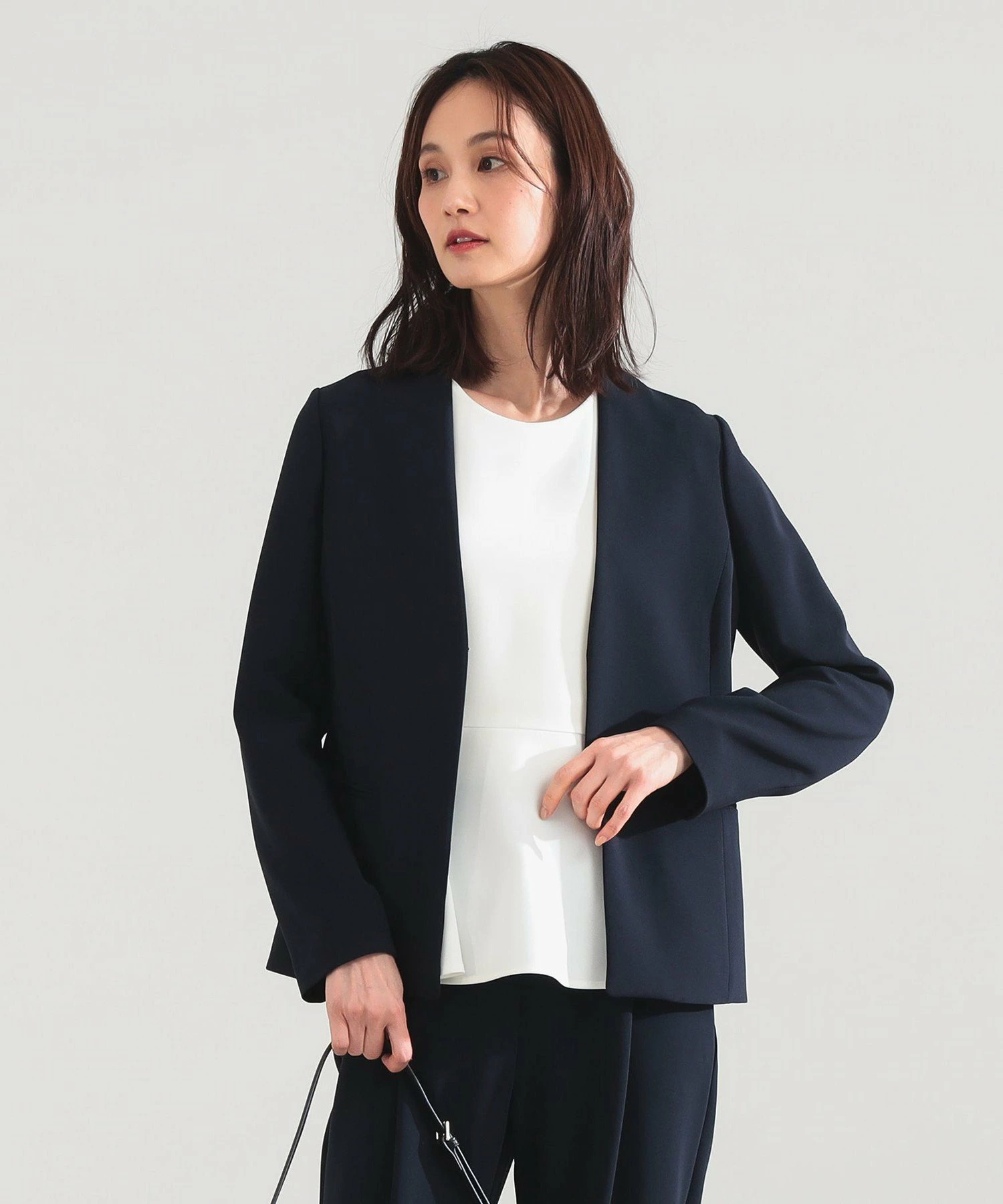 【BEAMS 100 名品】<套装兼容> Triase 无色夹克* BEAMS 仪式 2026 办公室休闲，利落休闲，上下穿通勤服