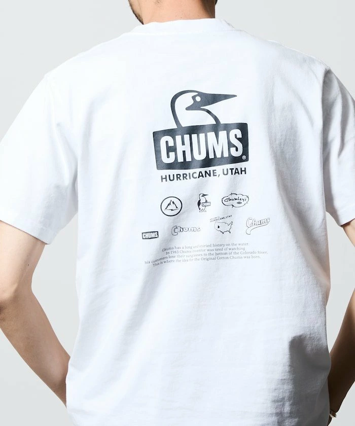 CHUMS×FREAK'S STORE Custom History背面印花圆领T恤【限量版】