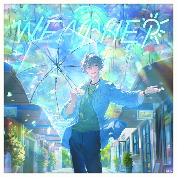 初次限定【乐天图书限定先到先得优待】WEATHER（初回限定版A）（A4透明文件夹）原创优待Haru Kaida