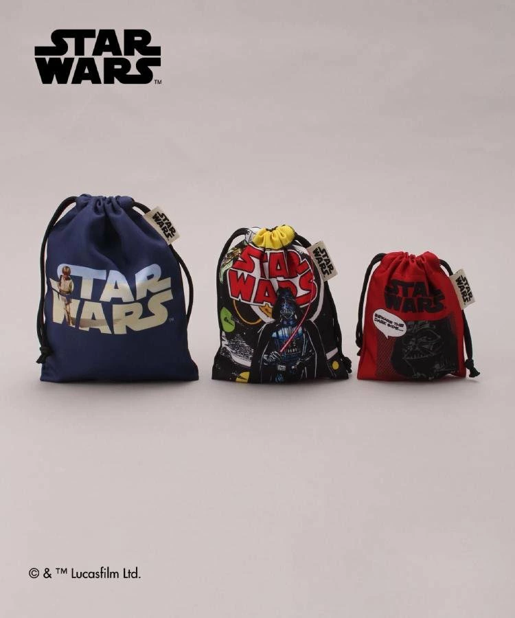 星球大战抽绳钱包 3 件套 <STAR WARS>
