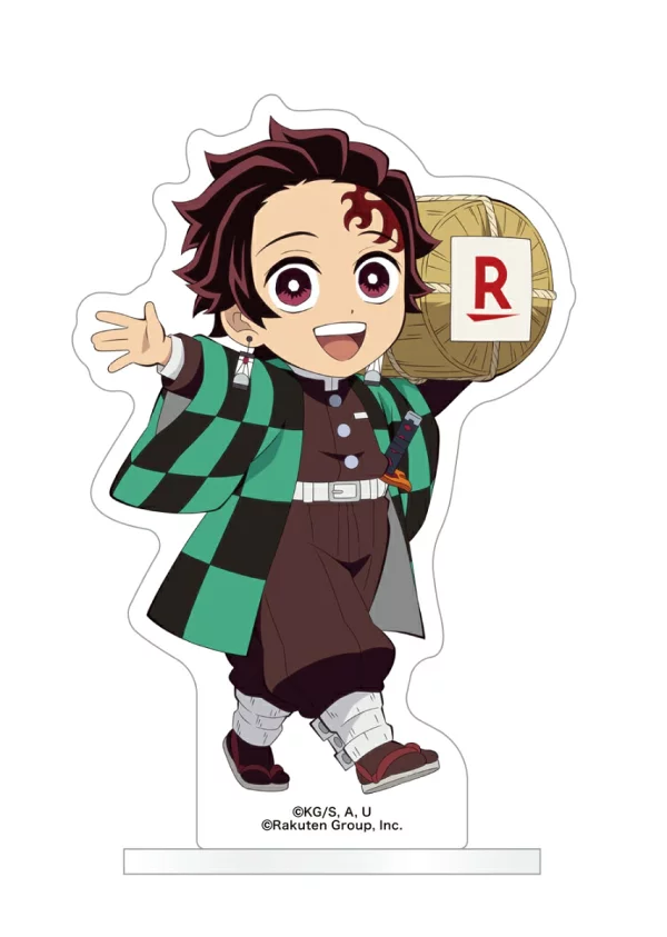 初回限定版【乐天图书限定商品】乐天×《鬼灭之刃》合作亚克力看台 Mugen Shopping Team - 回归版（灶门炭治郎）鬼灭之刃：鬼灭之刃