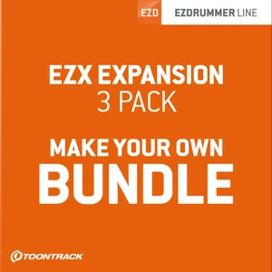 拡張ドラム音源『EZX』3 セットのバンドルパック！