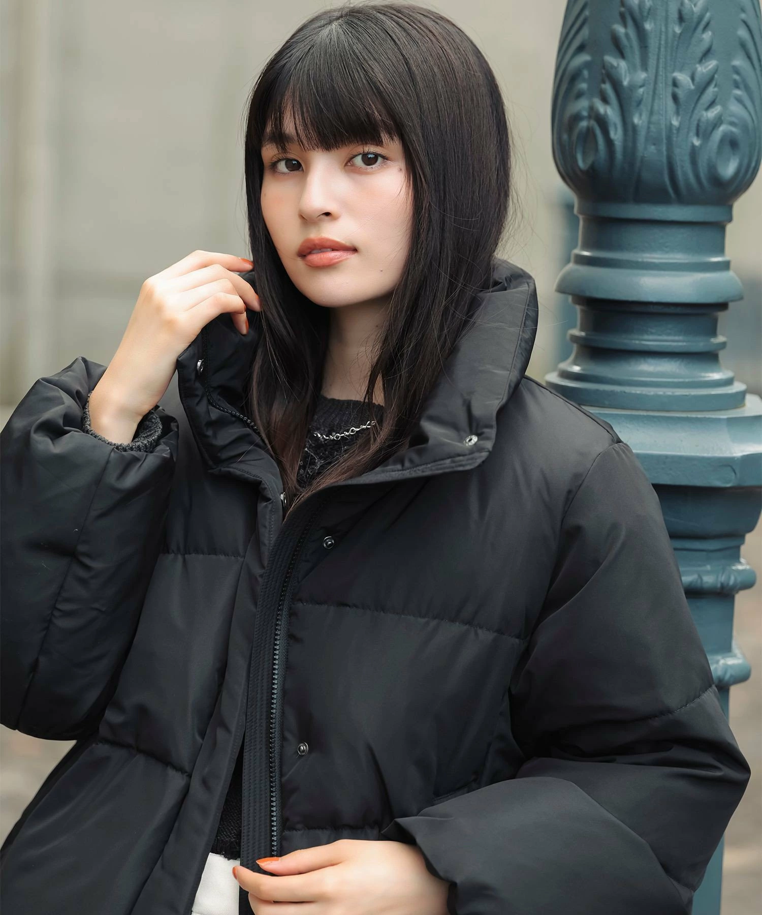 [外套大选第三名] 轻质羽绒服，带可拆卸风帽/2WAY/防水处理