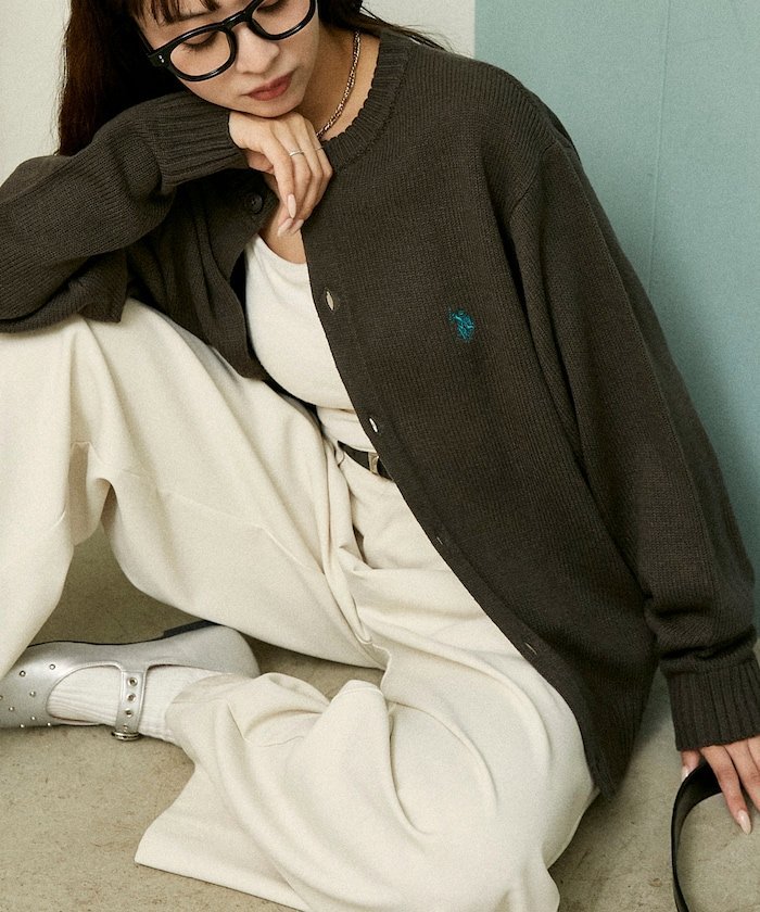 特别订购 CREW NECK KNIT CARDIGAN/圆领针织开衫 25AW