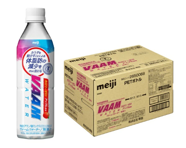 明治 |明治Verm Smart Fit水[500mL x 24瓶/苹果味][因包装设计变更等原因恕不退换货]