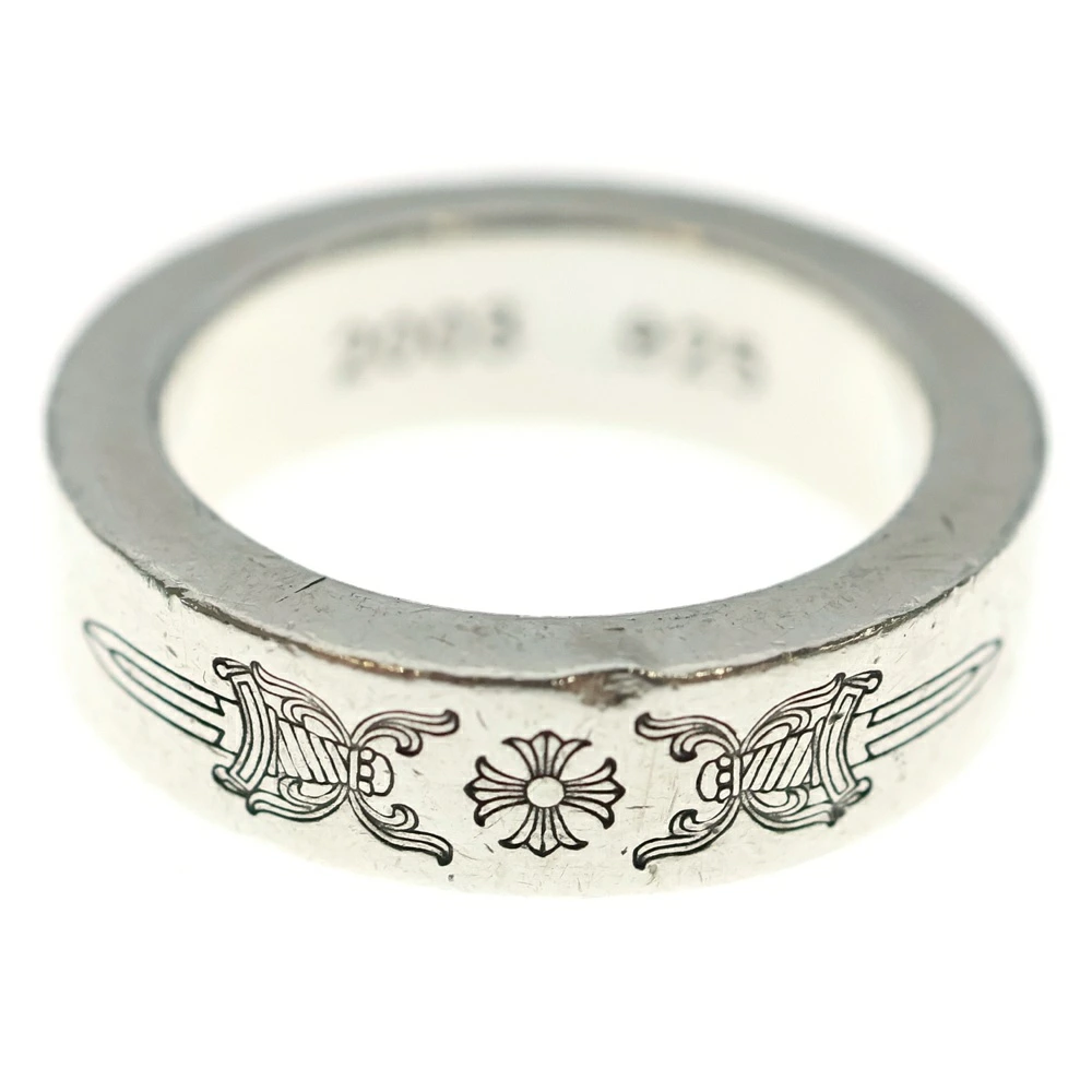 CHROME HEARTS 6mm SPACER DAGGER 6mm 间隔匕首银戒指