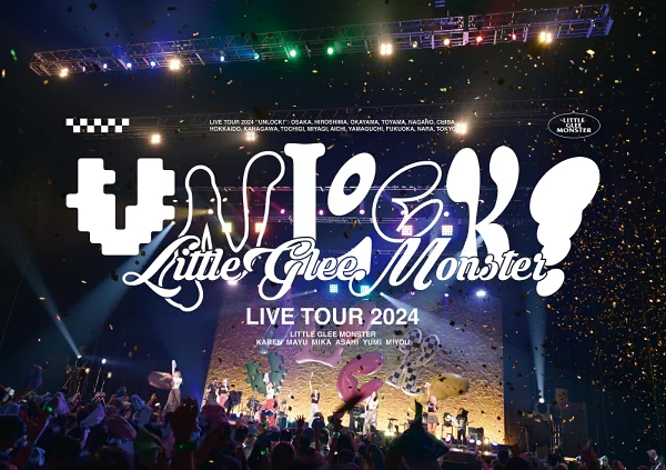 Little Glee Monster 2024 年现场巡演“解锁！” (普通版 BD) [Blu-ray] 欢乐小怪兽