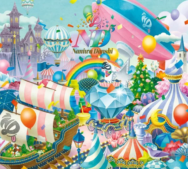 初次限定【先到先得特典】ND5（初次限定【laND】版CD+Blu-ray）（NanDatte贴纸套装）特典浪速男子