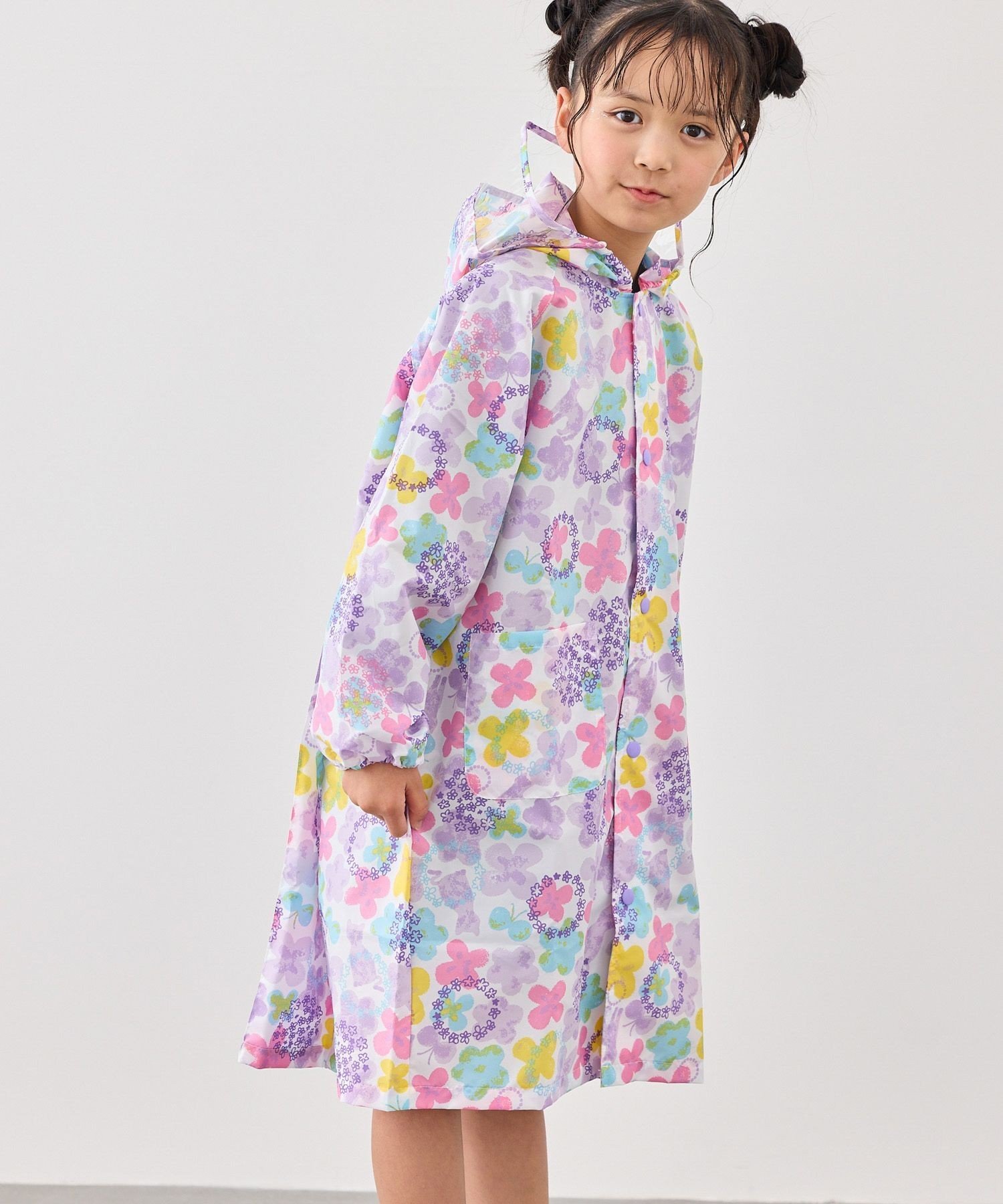 [KIDS/Kids] 什锦图案雨衣