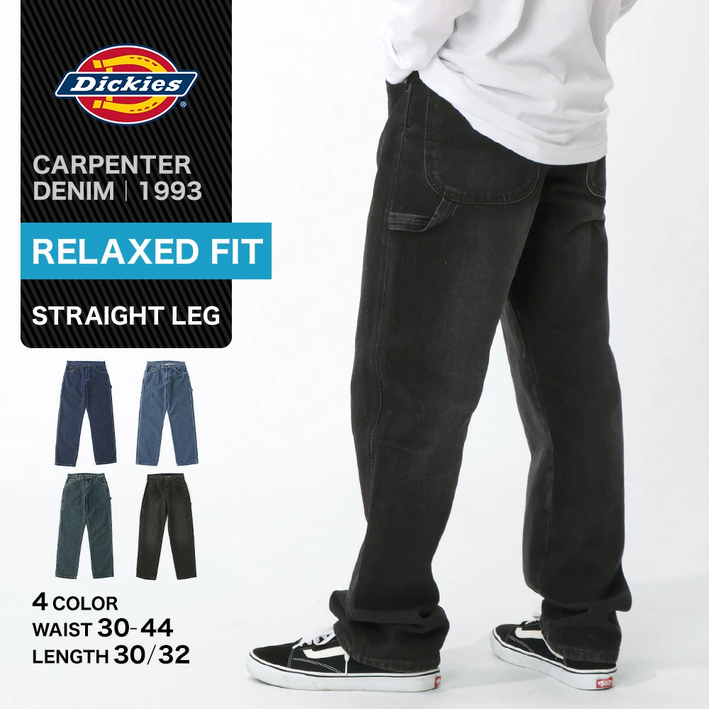 Dickies 1993 Painter Pants 男式牛仔裤宽松工作裤大码工作服工作裤（美国型号）
