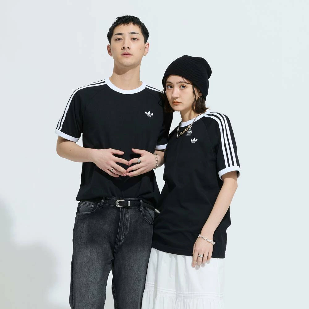 [官方] adidas 可回收三条纹 T 恤