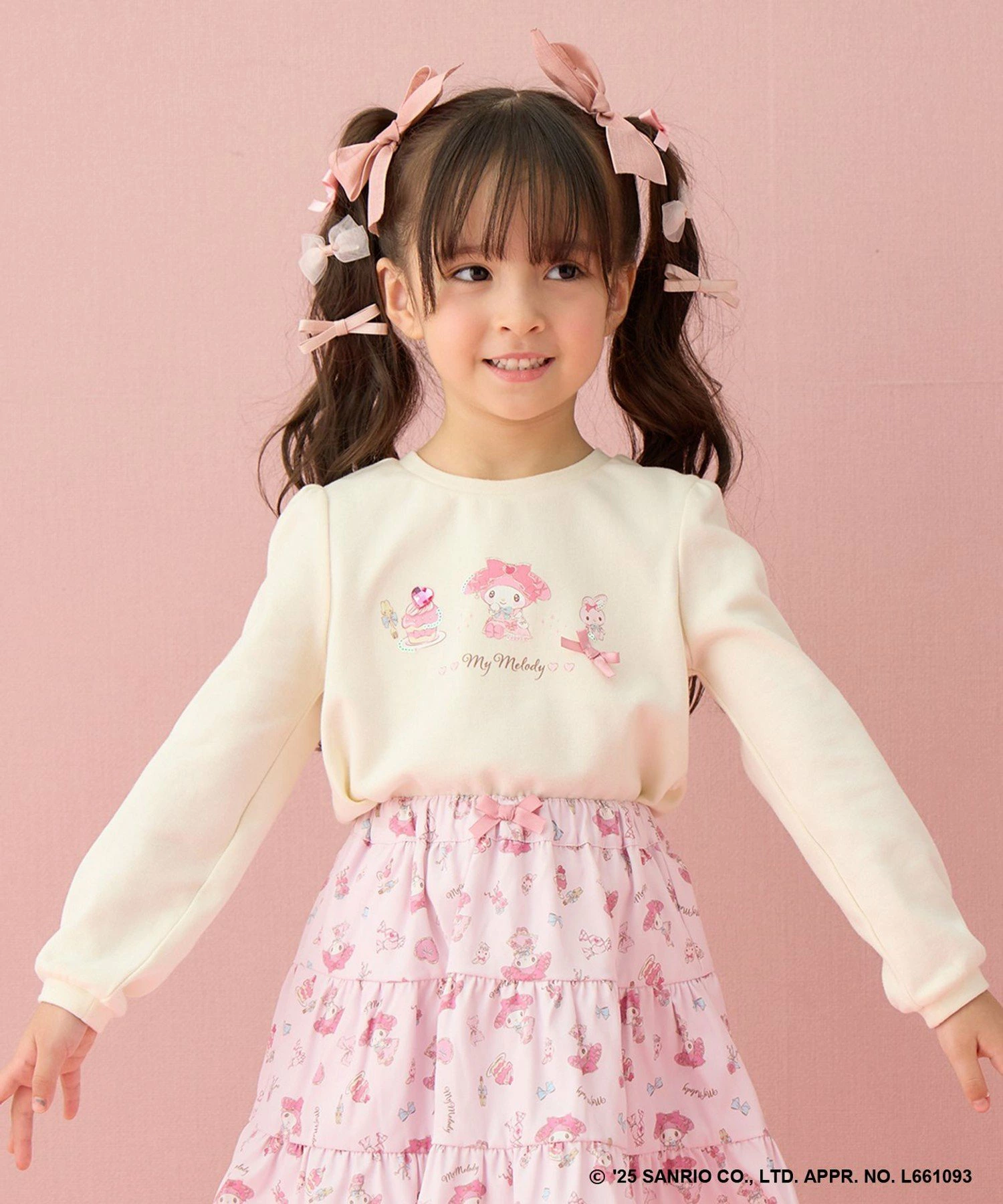 [My Melody & Kuromi x ANY KIDS] 长袖T恤