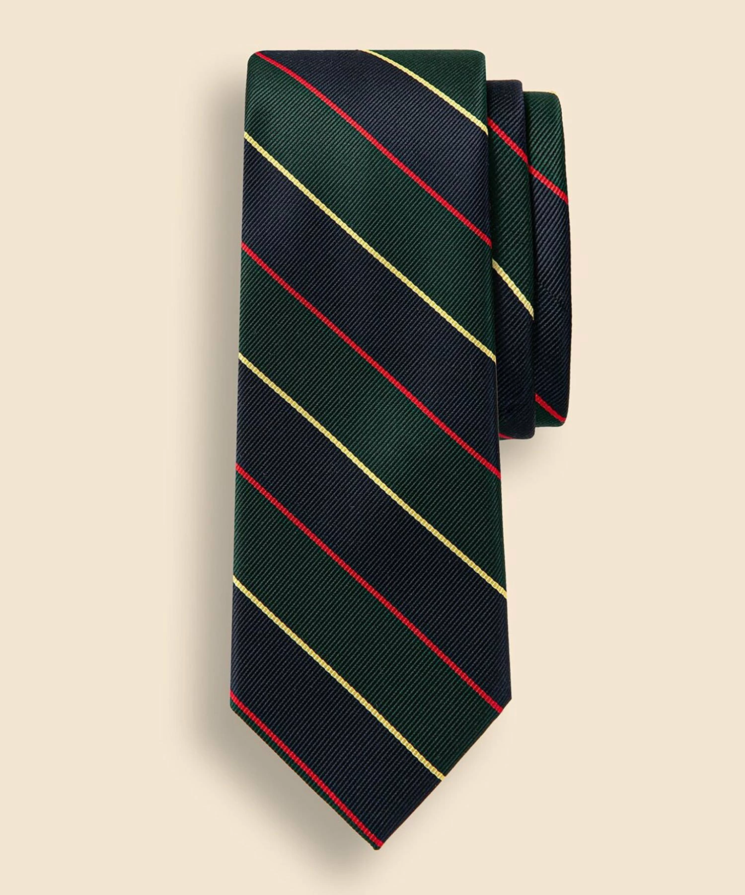 丝绸 Argyle Sutherland Rep 领带美国制造