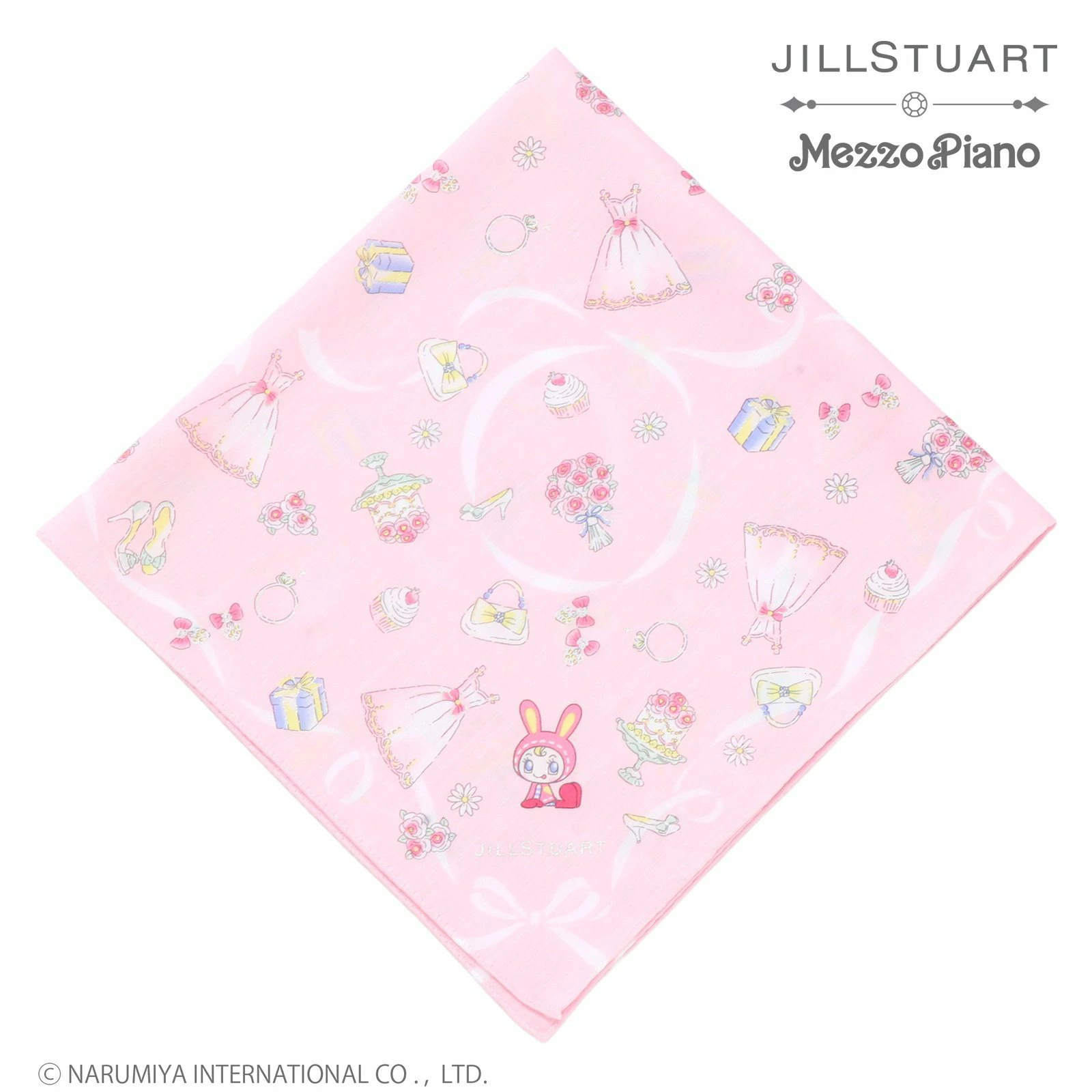 JILL STUART * mezzo 钢琴印花手帕
