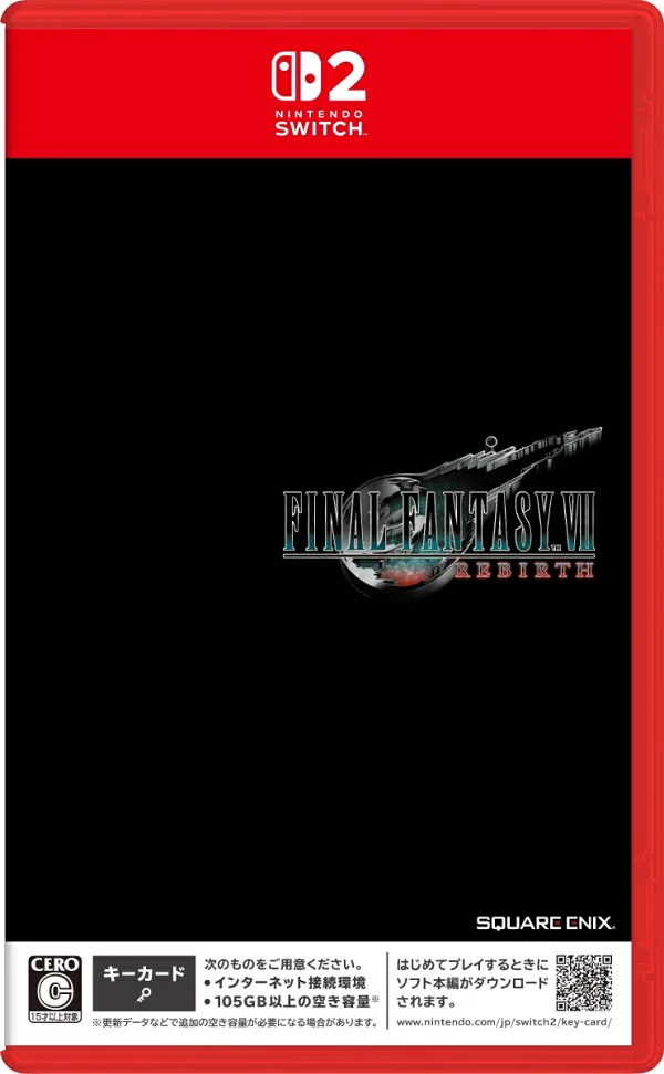 最终幻想 VII 重生 Switch2 版 Nintendo Switch 2