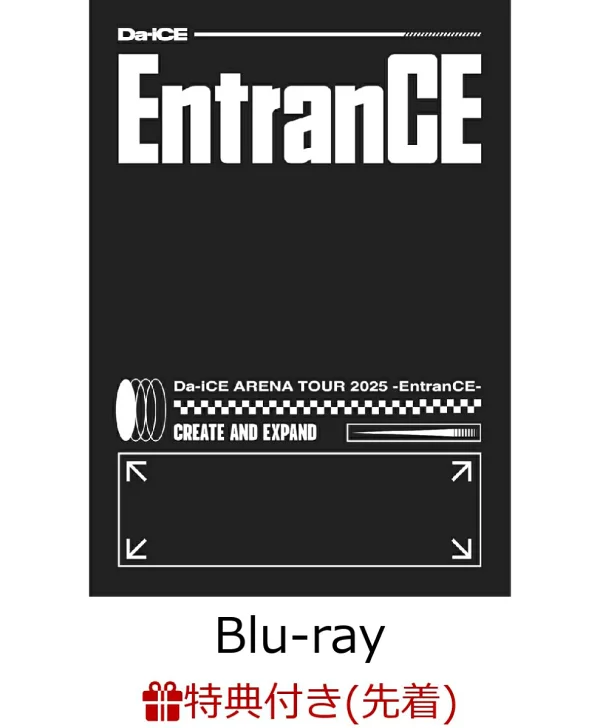 [先到先得特典] Da-iCE ARENA TOUR 2025 -EntranCE- (普通版) [Blu-ray] (明信片) 特典 Da-iCE