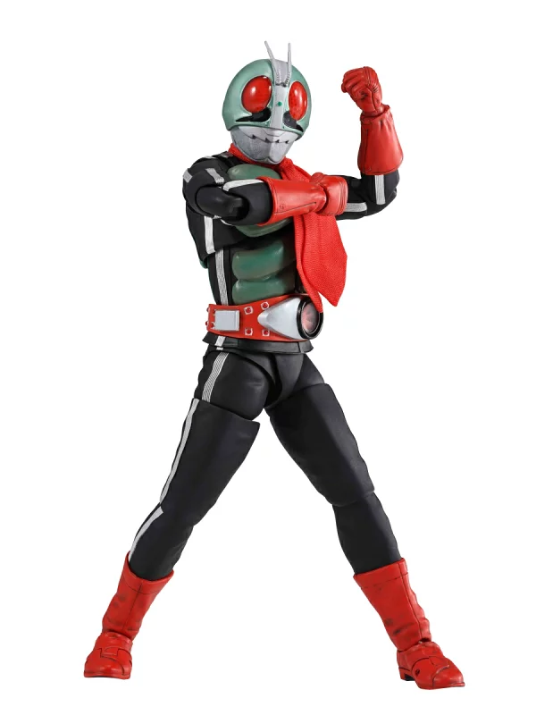 S.H.Figuarts(新光町西凤 ) 「假面骑士」假面骑士新 2 号荣耀昭和骑士版 (涂装可动公仔 ) 玩具