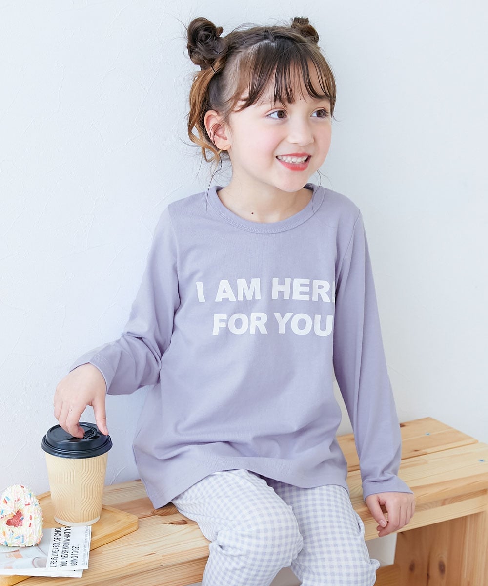 100% 棉女童紧身下摆丝带长袖睡衣睡衣家居服 25AW
