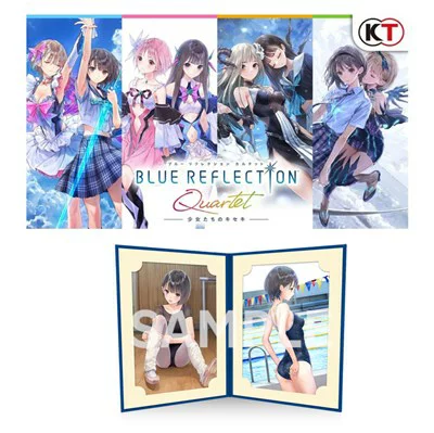 [乐天图书独家优待+优待] BLUE REFLECTION 四重奏：少女的奇迹 Premium Box PS5 版（新绘制角色精细对开 + [早期购买优待] 特别相框“四重奏”） 原创优待 优待 PS5