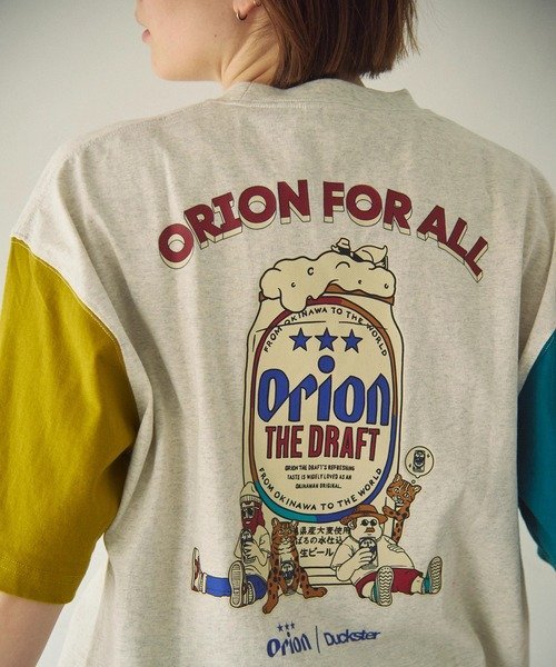 [ORION × Duckster] 好丽友啤酒合作TEE《ORION FOR ALL》(男装)
