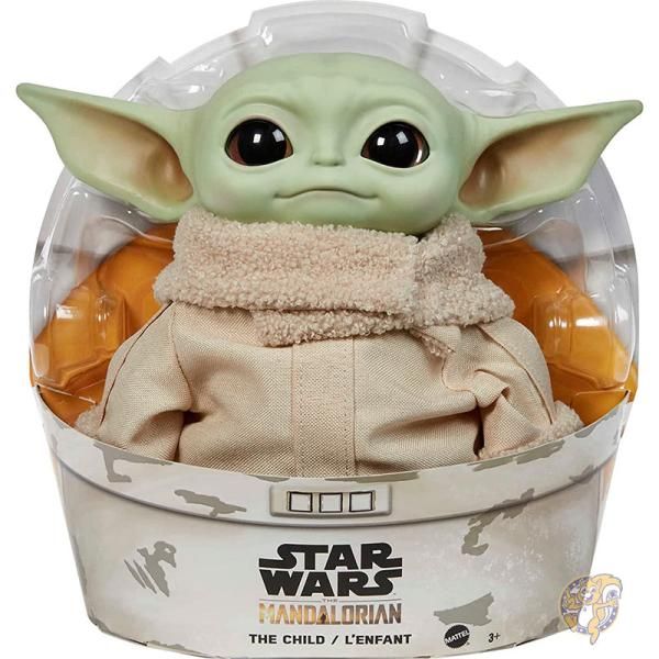 STAR WARS 星球大战儿童玩具 Grogu Grogu 毛绒 GWD85
