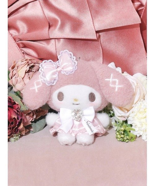 NOEMIE 原创 My Melody 毛绒钥匙扣
