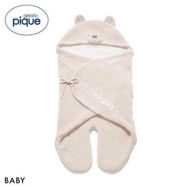 Gelato Pique 儿童和婴儿婴儿爽身粉小熊襁褓 Gelato Pique 室内服 gelato pique 儿童和婴儿 BABY
