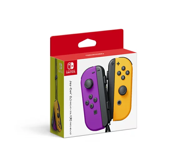 Joy-Con(左)霓虹紫 / (右)霓虹橙 Nintendo Switch