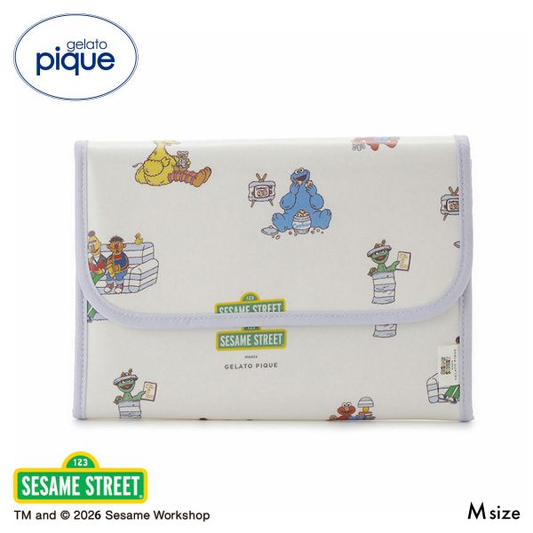 gelato pique SESAME STREET 通体图案母婴笔记本盒 M gelato pique 芝麻街 gelato pique
