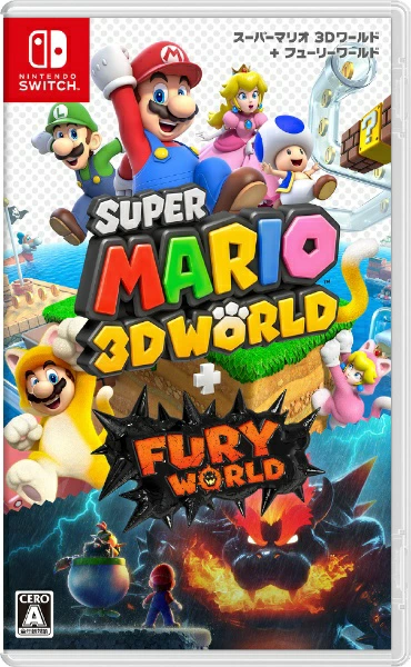 任天堂 | Nintendo Super Mario 3D World + Fury World [Nintendo Switch 软件] [Switch] [不支持货到付款]