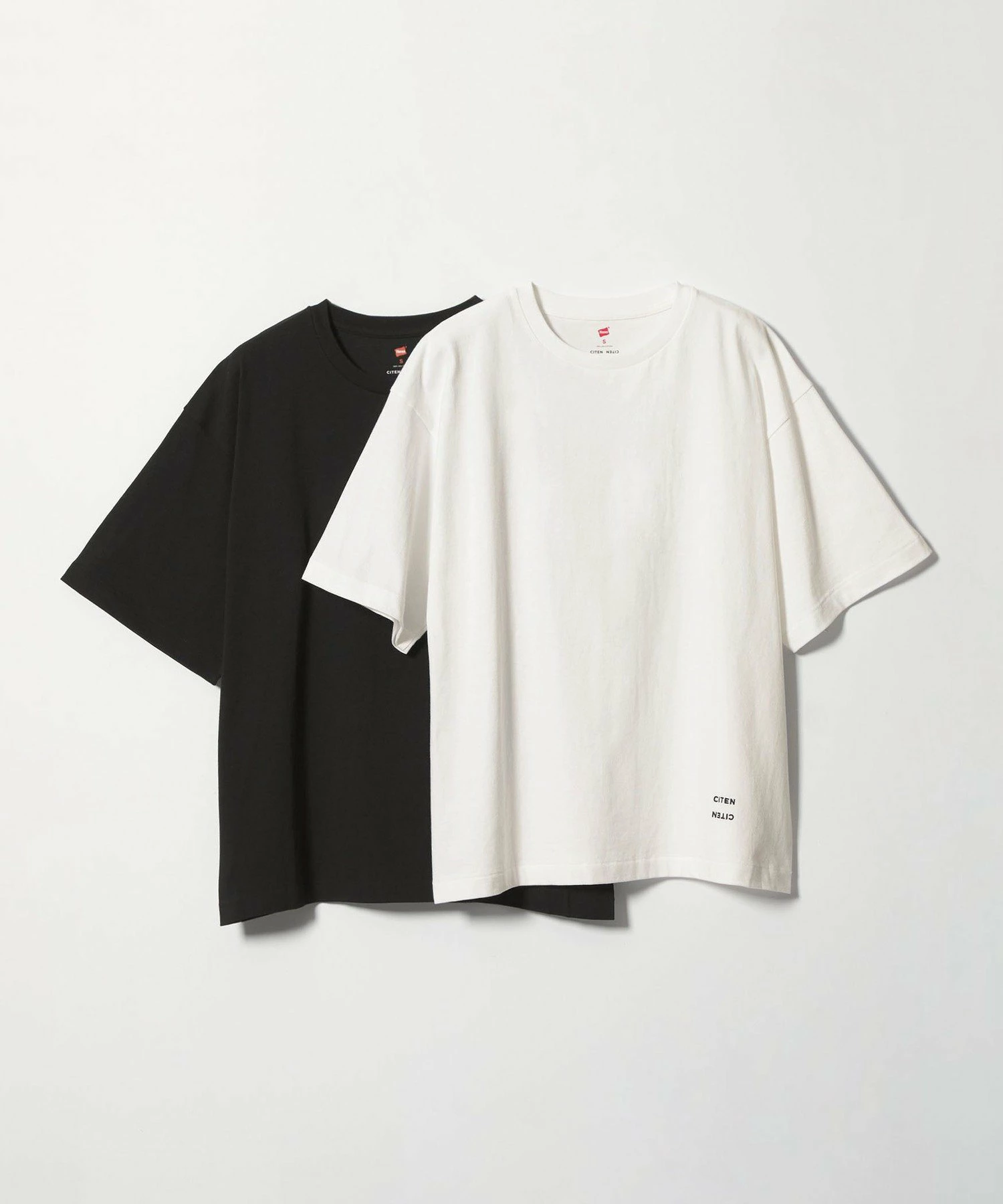 [特别订购] <Hanes*CITEN> 2 件装标志 T