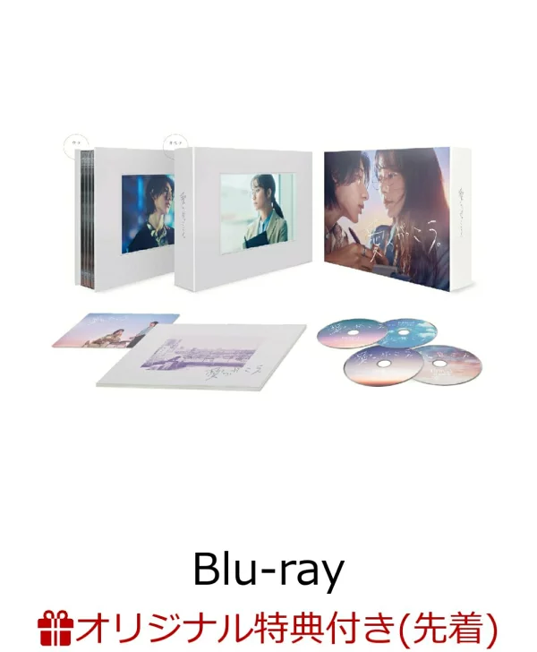 【乐天图书限定先到先得特典】爱情学校。 Blu-ray BOX [Blu-ray]（B6透明文件（蓝色））原创赠品木村文乃、劳尔等