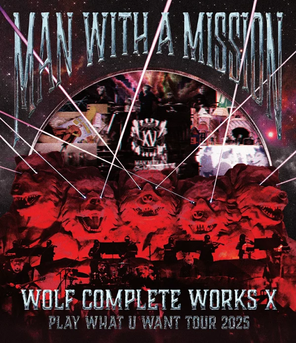 沃尔夫全集 10 ～MAN WITH A “15th” MISSION PLAY WHAT U WANT TOUR 2025～ (普通版 A BD) [Blu-ray] MAN WITH A MISSION