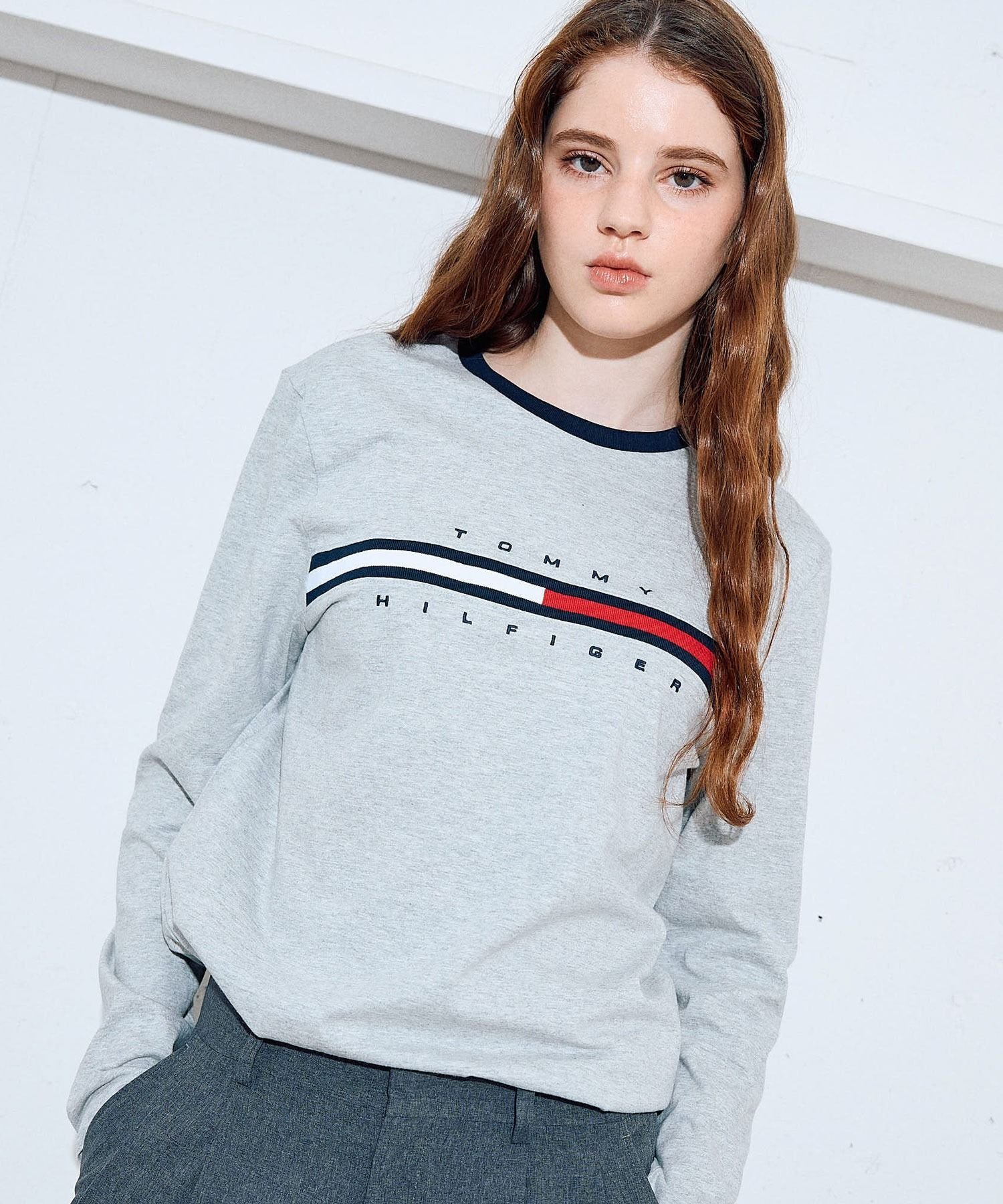 [仅限线上]Tommy Hilfiger 标志长袖T恤 / TINO TEE