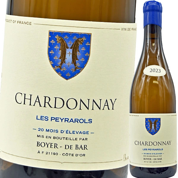 Boyer de Bar Vin de France 霞多丽 Les Peyralols 2023
