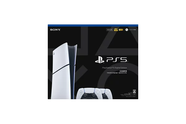PlayStation5 数字版仅限日语控制台语言：仅限日语 - DualSense 无线控制器双包 PS5