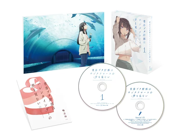 限定版《青春猪头少年不会梦到圣诞老人 1》（限定版）[Blu-ray]鸭志田肇、沟口凯奇等