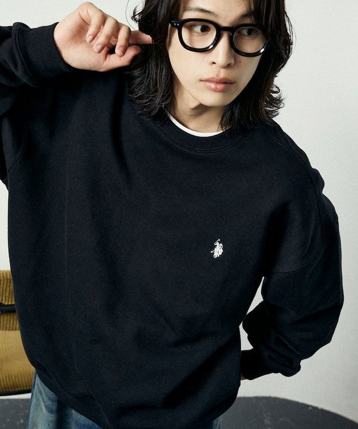 特别订购 CREW NECK SWEAT/圆领拉绒衬里运动衫 25AW