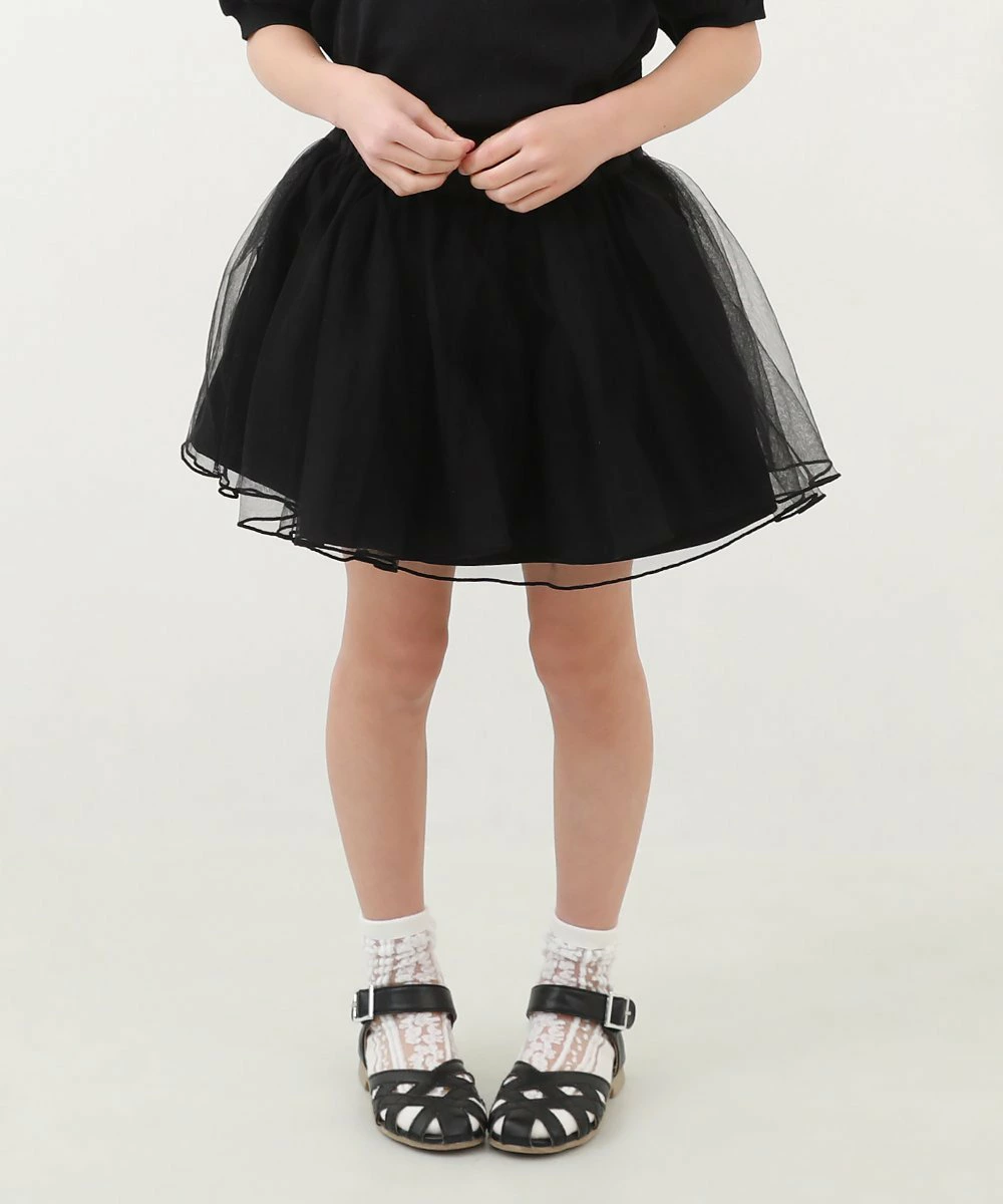蓬松宽松薄纱半身短裤童装小孩婴儿服装26SS