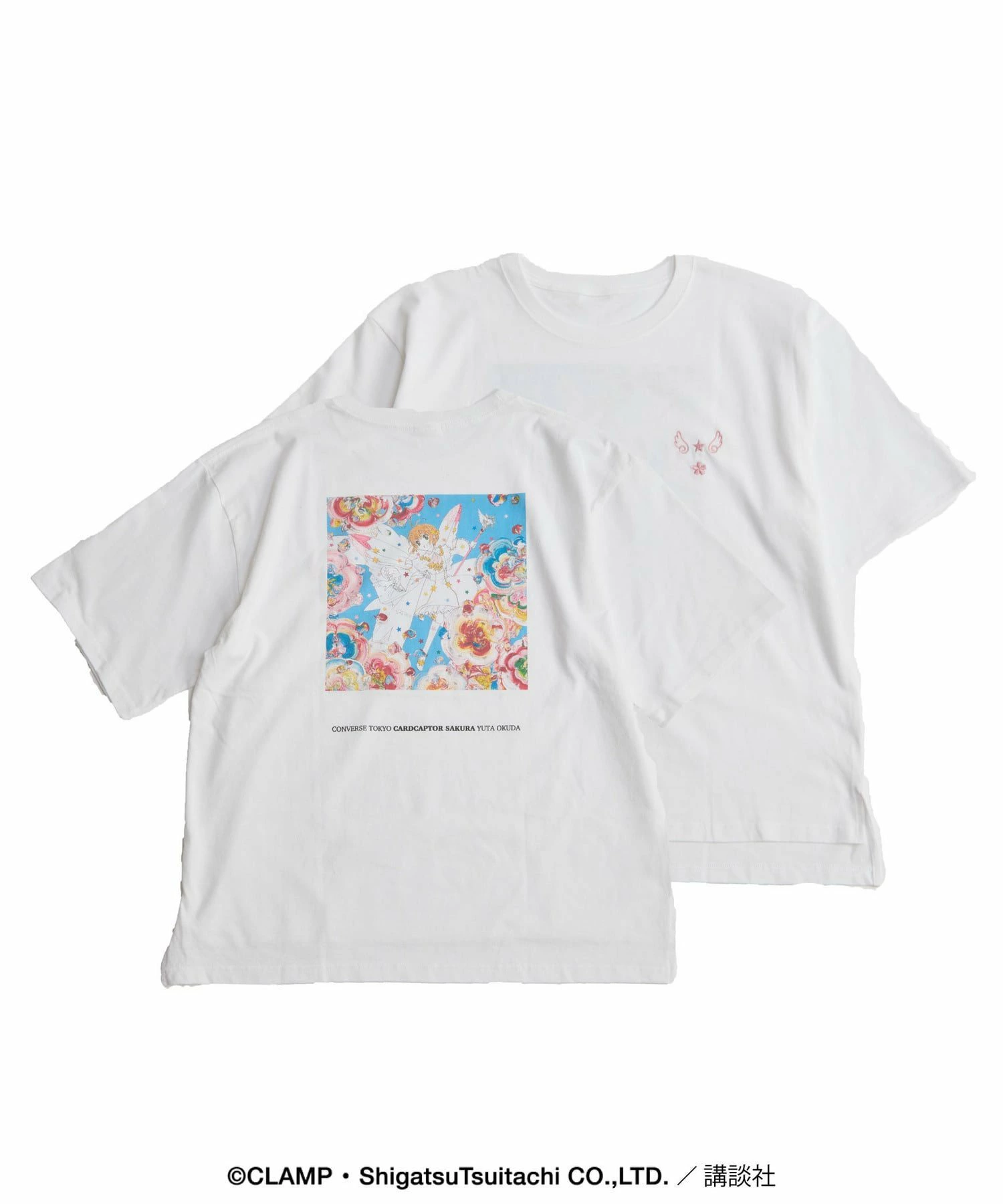 [CLAMP] 「百变小樱透明卡版」GRAPHIC TEE