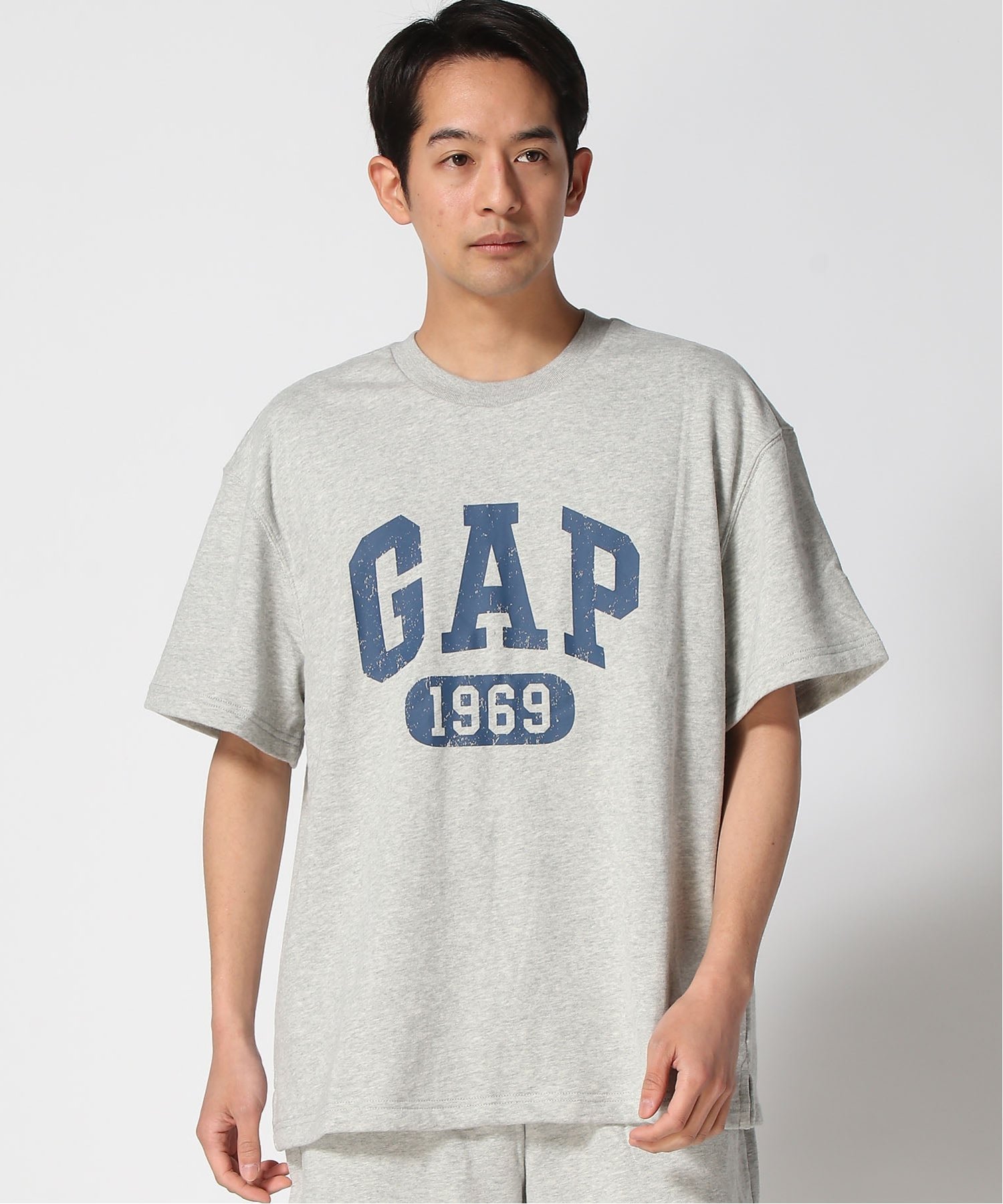 (U)复古柔软毛圈布 GAP 徽标运动衫