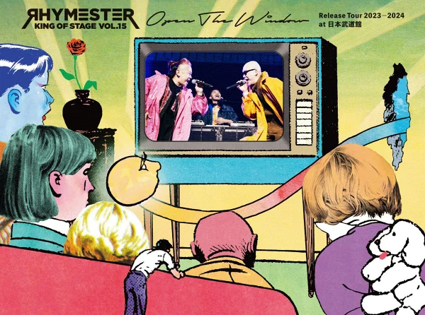 舞台之王卷。 15 Open The Window 在日本武道馆发行巡演 2023-2024 [Blu-ray] RHYMESTER