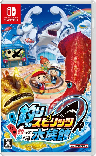 BANDAI NAMCO Entertainment Fishing Spirits 水族馆，可以钓鱼和玩耍 [Switch] [不可货到付款]