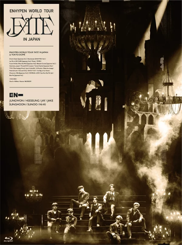 首次限量版 ENHYPEN WORLD TOUR 'FATE' IN JAPAN（首次限量版蓝光） ENHYPEN