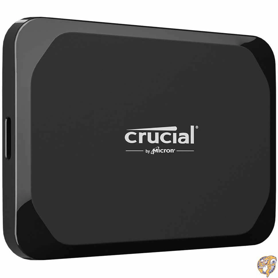 Crucial X9 外置 SSD 4TB USB3.2/Type-C Gen2 兼容 最大读取速度 1050MB/s Mylio Offer 随附型号 CT4000X9SSD902