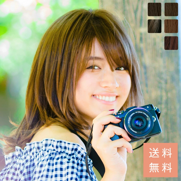 全假发午后百合/午后百合真人发混合